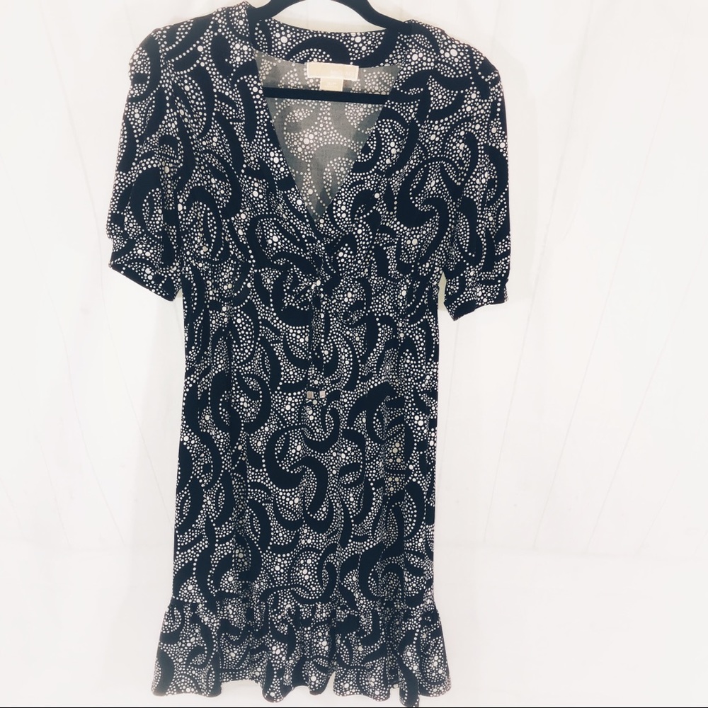 Michael Kors Womens B&W Dress